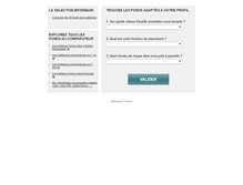 Tablet Screenshot of comparateurfonds.bforbank.com